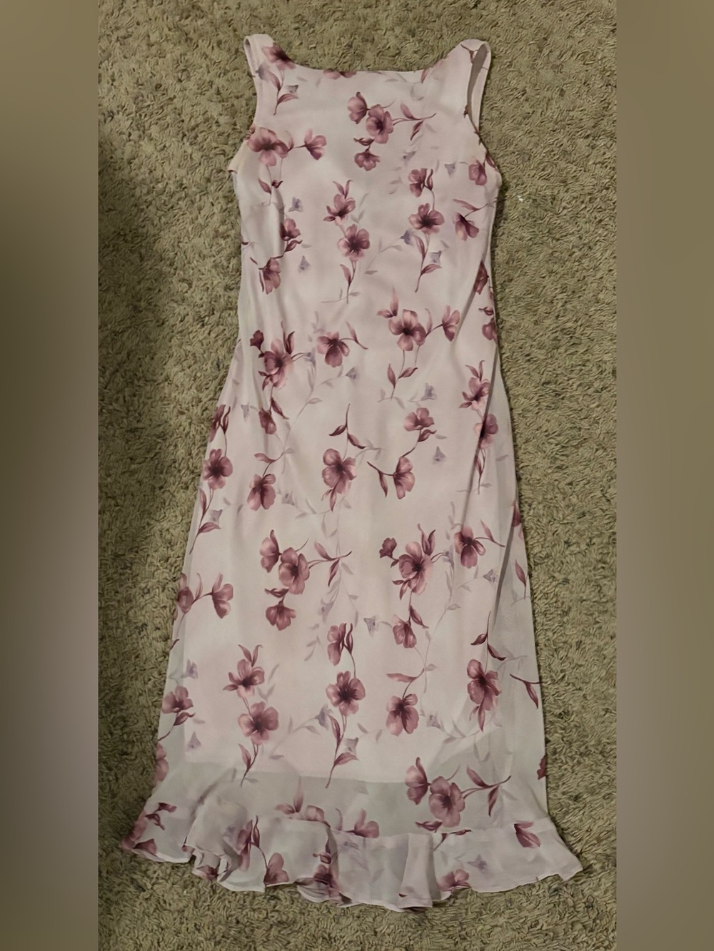 Floral Midi Slip Dress